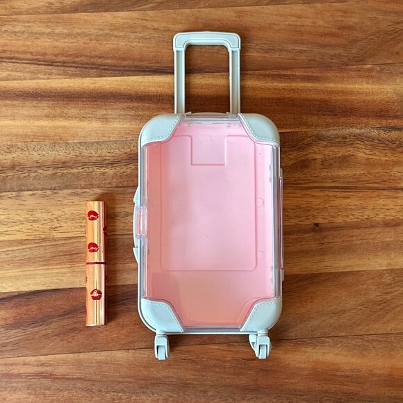 New Mini Pink Luggage Case Suitcase Organizer - Beauty Travel - Picture 7 of 9